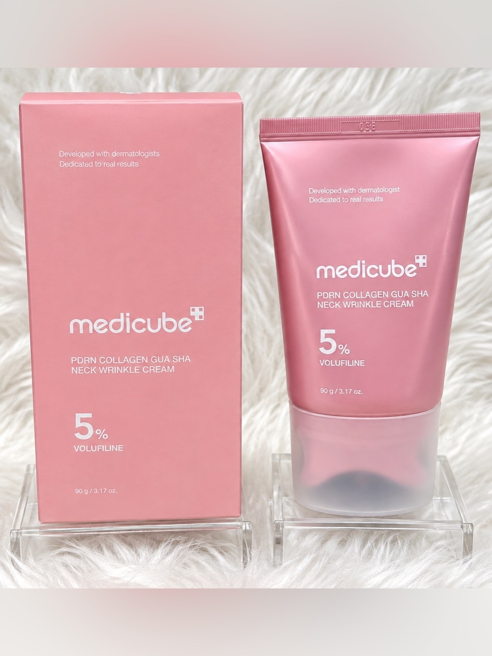 NEW Medicube PDRN Collagen Gua Sha Neck Wrinkle Cream